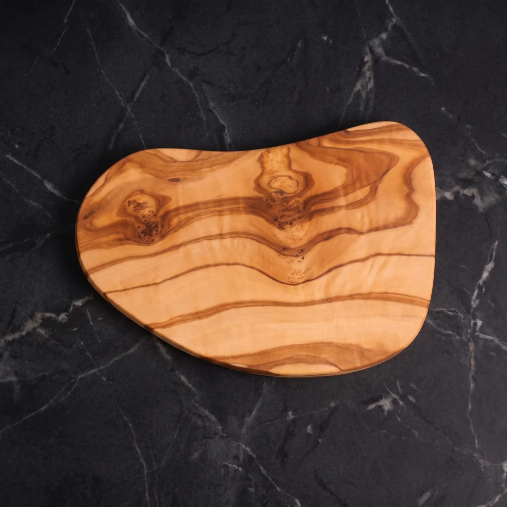 Small organic olive wood cutting board ND-1